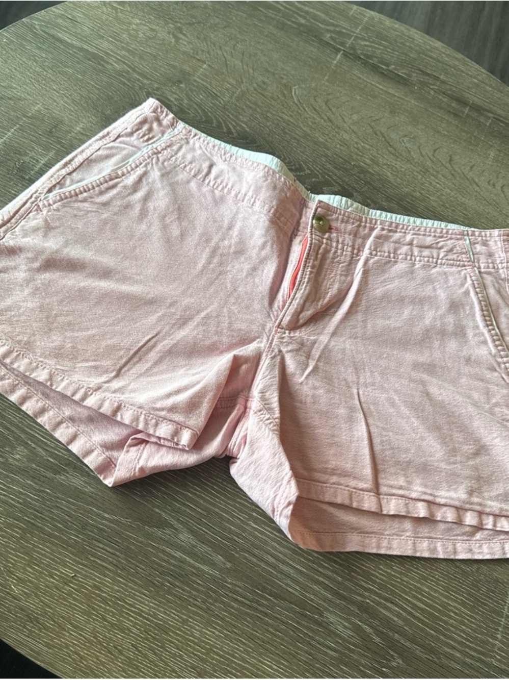 Columbia Light Pink Casual Bermuda Shorts
